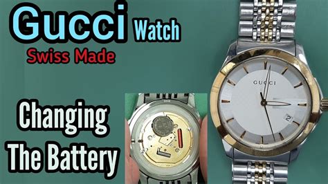 battery gucci 3000m|gucci watch battery replacement.